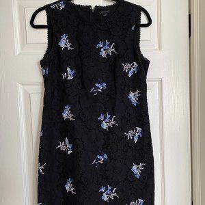 Ann Taylor Black Lace Dress